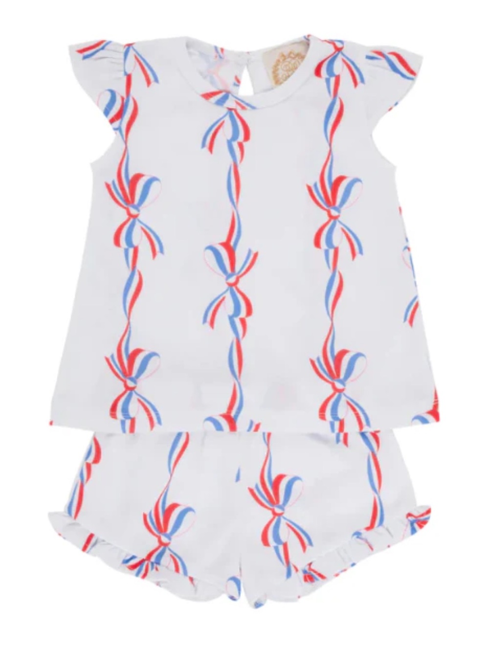 Beaufort Bonnet 4th of July Libby Knoll Night Night | America's Birthday Bows 14